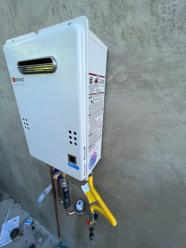 Tankless water heater installation for Northeast Durham homes